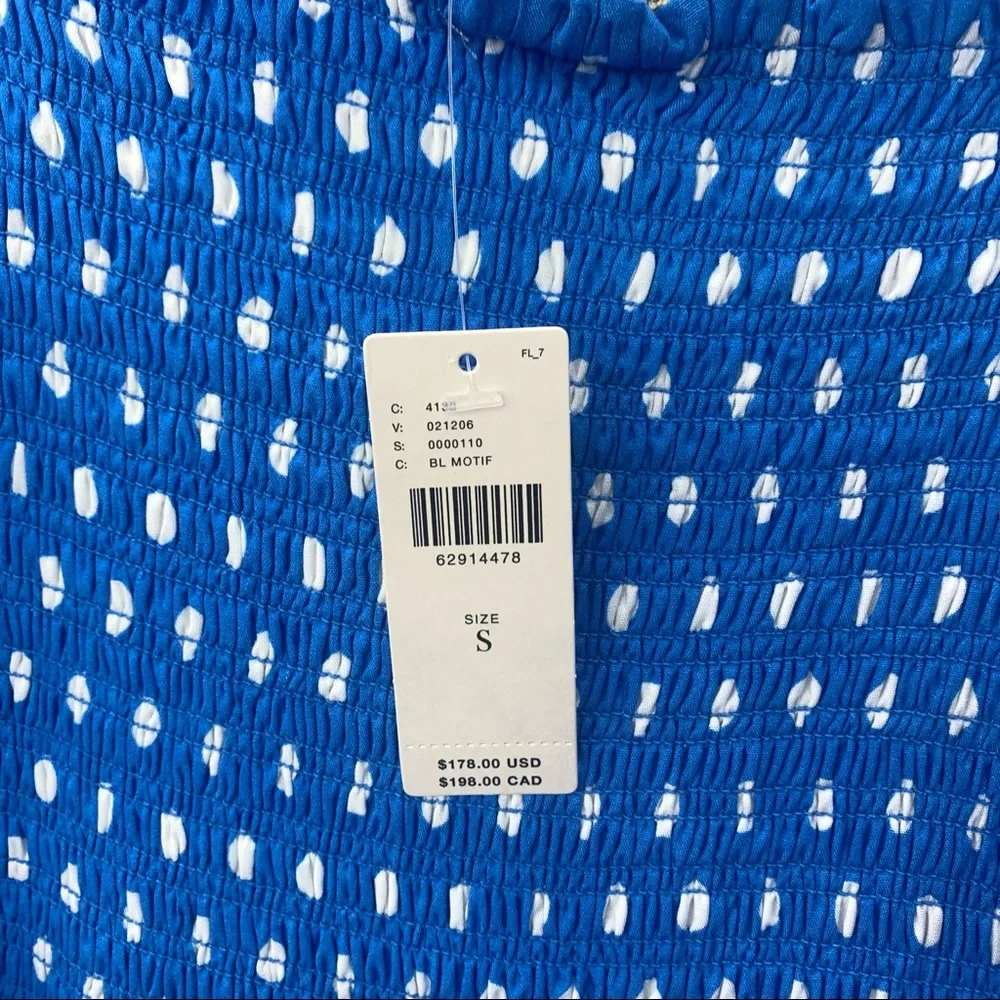 Anthropologie Dolan Laney Maxi Dress Blue NEW - Picture 11 of 12